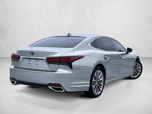 Silver/Gray 2021 Lexus LS 500 Base