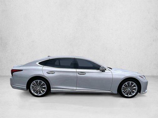 Silver/Gray 2021 Lexus LS 500 Base