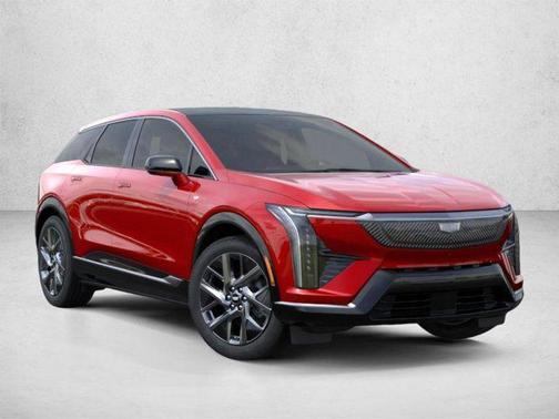 Radiant Red Tintcoat 2026 Cadillac OPTIQ Luxury
