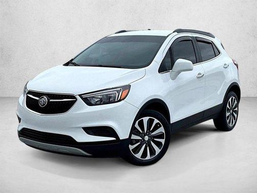 Summit White 2022 Buick Encore Preferred