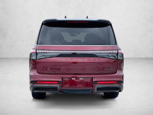 Coulis Red/Black Obsidian 2025 INFINITI QX80 AUTOGRAPH AWD