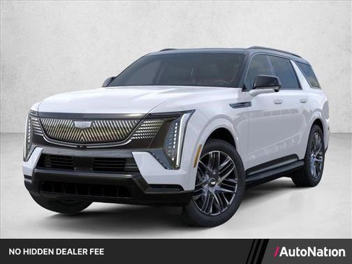 Vibrant White Tricoat 2026 Cadillac Escalade IQL Sport