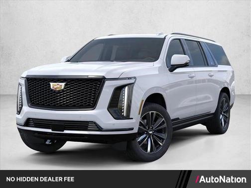 Vibrant White Tricoat 2026 Cadillac Escalade ESV Sport