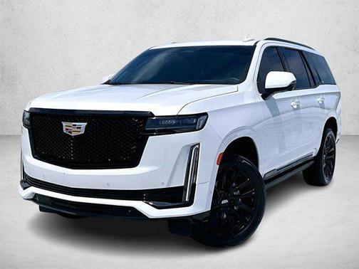 Crystal White Tricoat 2021 Cadillac Escalade Sport Platinum