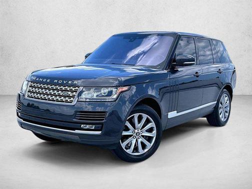 Silver/Gray 2017 Land Rover Range Rover 3.0L Supercharged HSE