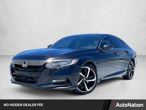 Crystal Black Pearl 2019 Honda Accord Sport