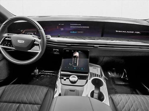 Vibrant White Tricoat 2026 Cadillac Escalade IQL Premium Sport