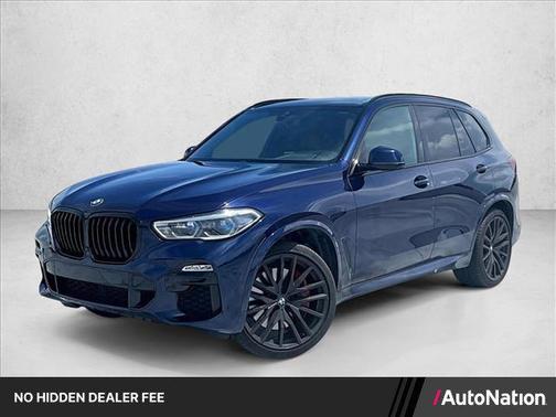 Tanzanite Blue II Metallic 2021 BMW X5 M50i