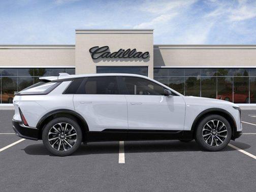 Vibrant White Tricoat 2026 Cadillac LYRIQ Premium Sport