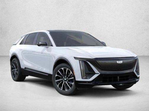 Vibrant White Tricoat 2026 Cadillac LYRIQ Premium Sport