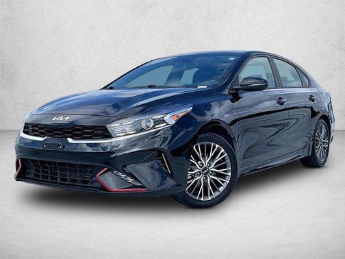 Aurora Black 2023 Kia Forte GT-Line