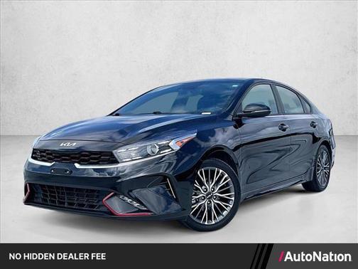 Aurora Black 2023 Kia Forte GT-Line
