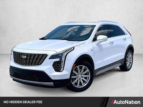 Crystal White Tricoat 2022 Cadillac XT4 Premium Luxury