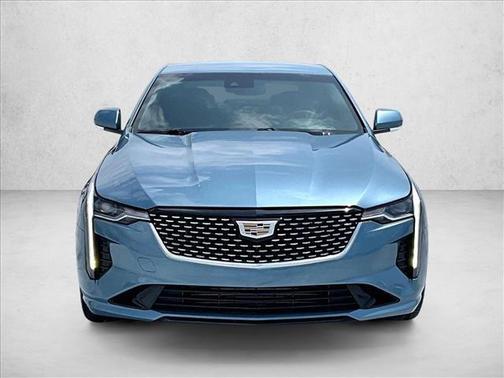 Midnight Steel Metallic 2023 Cadillac CT4 Luxury