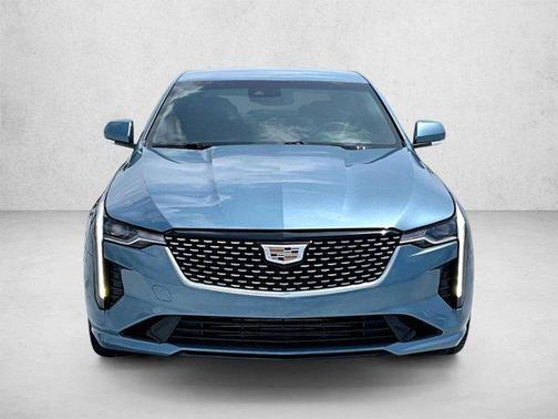Midnight Steel Metallic 2023 Cadillac CT4 Luxury