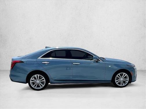 Midnight Steel Metallic 2023 Cadillac CT4 Luxury