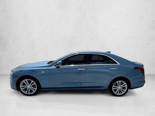 Midnight Steel Metallic 2023 Cadillac CT4 Luxury