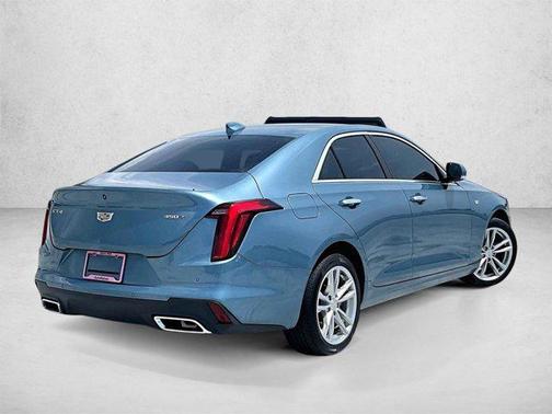 Midnight Steel Metallic 2023 Cadillac CT4 Luxury