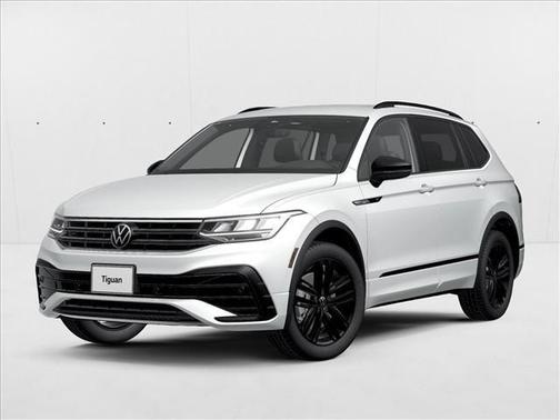 Pyrite Silver Metallic 2022 Volkswagen Tiguan 2.0T SE R-Line Black