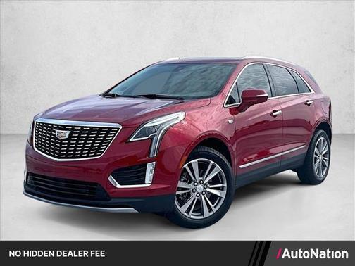 Radiant Red Tintcoat 2025 Cadillac XT5 Premium Luxury