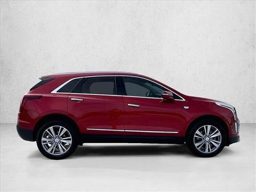 Radiant Red Tintcoat 2025 Cadillac XT5 Premium Luxury