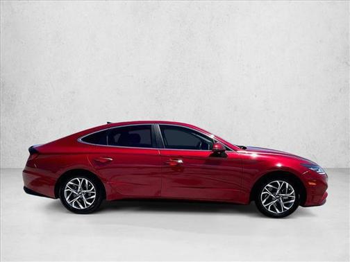 Ultimate Red 2023 Hyundai SONATA SEL