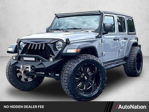 Billet Silver Metallic Clearcoat 2020 Jeep Wrangler Unlimited Sport
