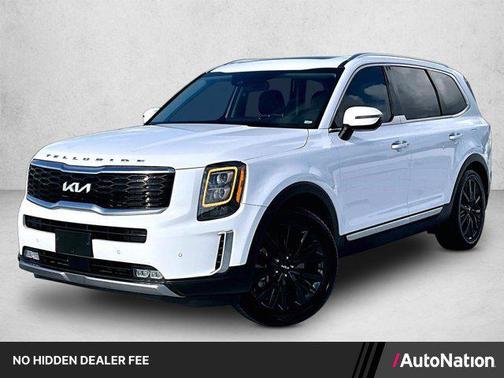 Glacial White Pearl 2022 Kia Telluride SX