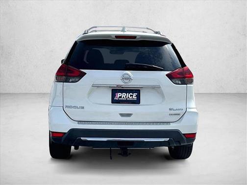 Pearl White 2018 Nissan Rogue Hybrid SL