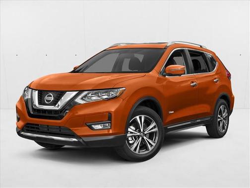Pearl White 2018 Nissan Rogue Hybrid SL