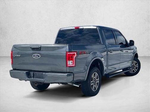 Silver/Gray 2017 Ford F-150 XLT