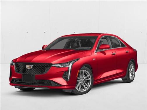 Radiant Red Tintcoat 2026 Cadillac CT4 Premium Luxury RWD