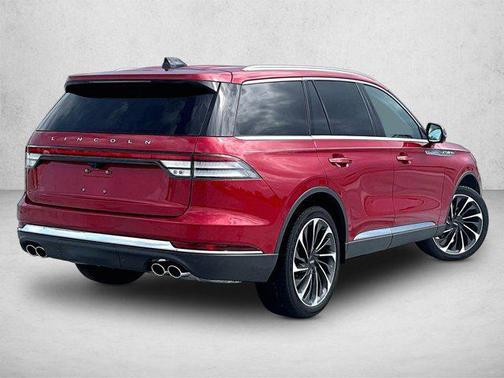 Red Carpet Tinted Clearcoat 2025 Lincoln Aviator Reserve AWD