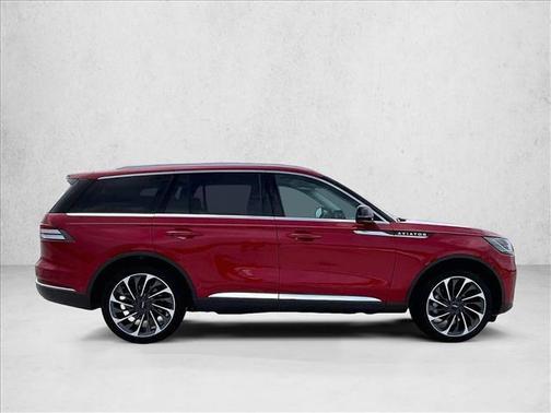Red Carpet Tinted Clearcoat 2025 Lincoln Aviator Reserve AWD