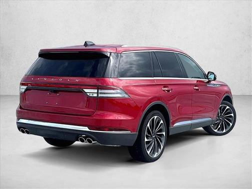 Red Carpet Tinted Clearcoat 2025 Lincoln Aviator Reserve AWD