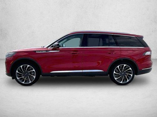 Red Carpet Tinted Clearcoat 2025 Lincoln Aviator Reserve AWD