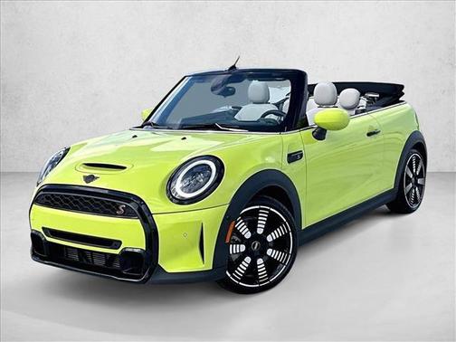 Zesty Yellow 2024 MINI Convertible Cooper S