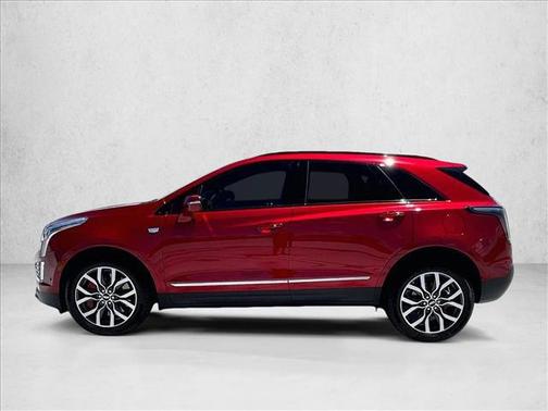 Radiant Red Tintcoat 2024 Cadillac XT5 Sport