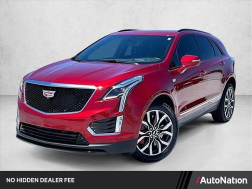 Radiant Red Tintcoat 2024 Cadillac XT5 Sport