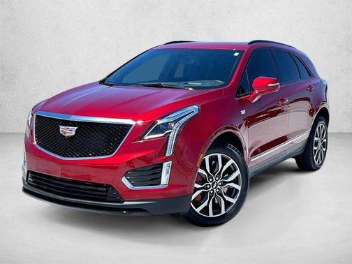 Radiant Red Tintcoat 2024 Cadillac XT5 Sport