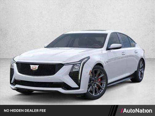 Vibrant White Tricoat 2026 Cadillac CT5 Sport