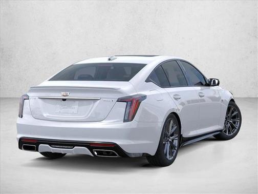 Vibrant White Tricoat 2026 Cadillac CT5 Sport