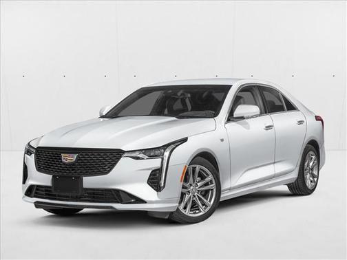 Summit White 2026 Cadillac CT4 Luxury RWD