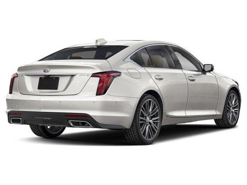 Vibrant White Tricoat 2026 Cadillac CT5 Premium Luxury