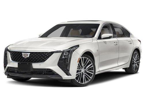 Vibrant White Tricoat 2026 Cadillac CT5 Premium Luxury