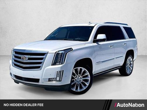 Crystal White Tricoat 2019 Cadillac Escalade Premium Luxury