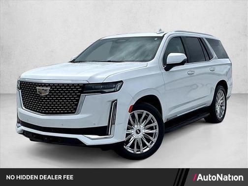 Crystal White Tricoat 2021 Cadillac Escalade Premium Luxury