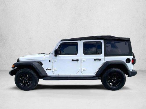 Bright White Clearcoat 2020 Jeep Wrangler Unlimited Sport