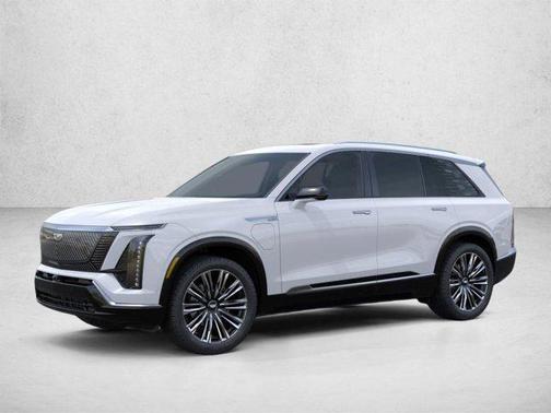Vibrant White Tricoat 2026 Cadillac VISTIQ Premium Luxury