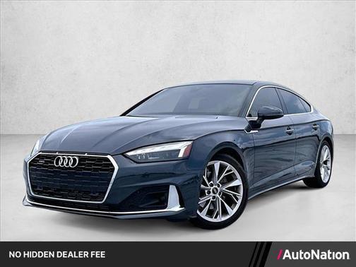 Manhattan Gray Metallic 2023 Audi A5 Sportback Premium Plus